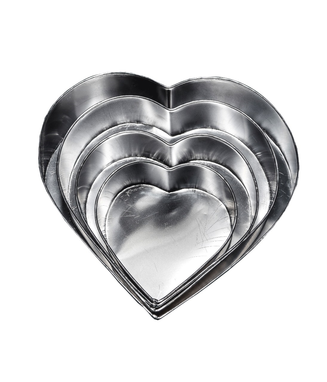 parte inferior extraíble para el hogar y la cocina en forma de corazón 6 pulgadas /8 pulgadas Molde para tartas en forma de corazón En Forma De Corazón para Horno Doméstico para Hornear Pasteles 